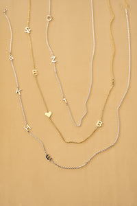 Monogram nyaklánc - 14K arany