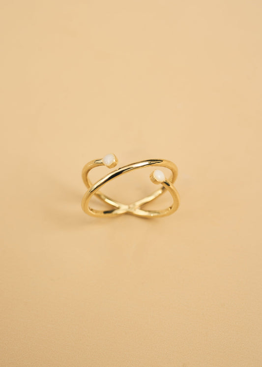 Anyatej gyűrű, 14kt gold