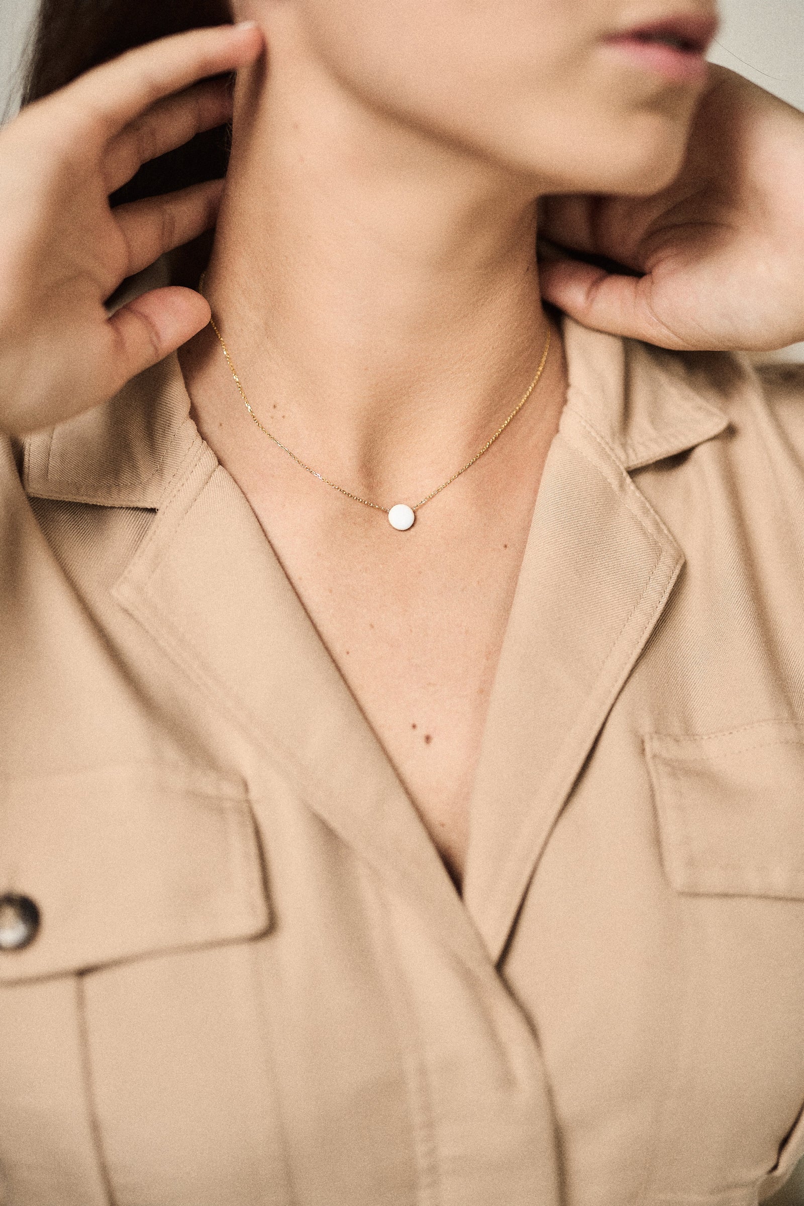 BASIC anyatej nyaklánc - 14K arany