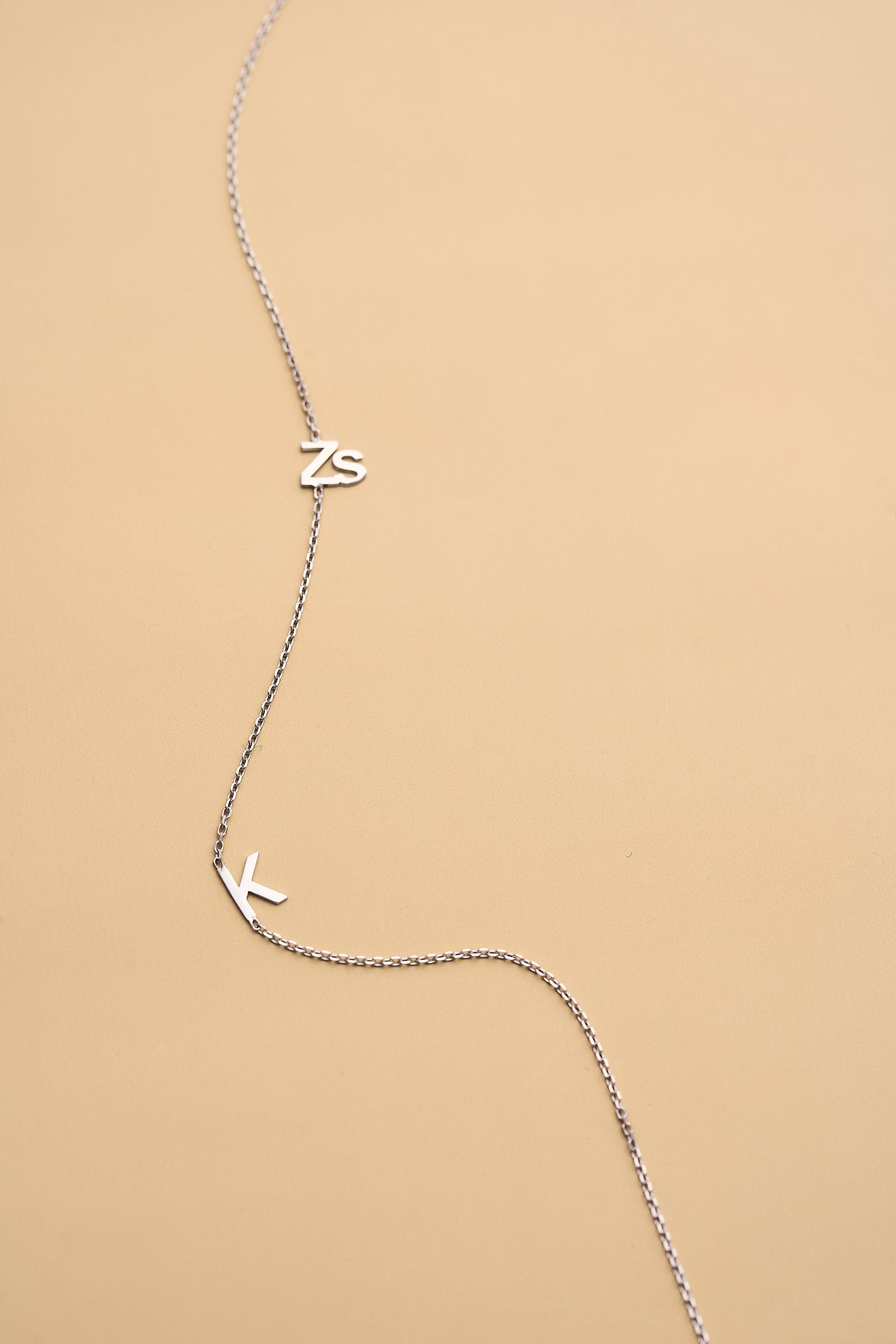 Monogram nyaklánc - 925 ezüst