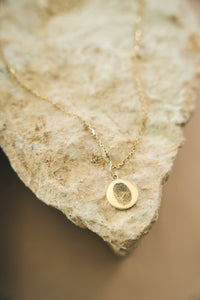 14k gold fingerprint 